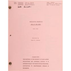 Battlestar Galactica and Galactica 80 (5) episode and TV-movie shooting scripts.