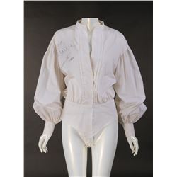 Farrah Fawcett 'Alex' signed white blouse from Saturn 3.