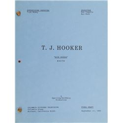 Television series of the 1980s-1990s (19) table-draft and shooting scripts.
