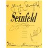 Image 2 : Seinfeld (4) episode table-draft scripts, all signed by Jerry Seinfeld, and some by principal cast.