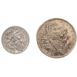 Tommy Lee Jones 'Two-Face' (2) hero coins from Batman Forever.