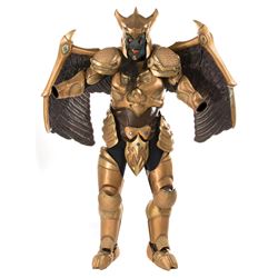 Kerry Casey 'Goldar' (20+) piece armor costume from Mighty Morphin Power Rangers: The Movie.