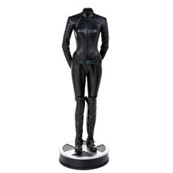 Famke Janssen 'Jean Grey' battle suit on life-size display base from X-Men.