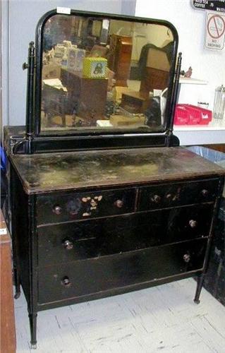 Rare Antique Metal Dresser From Convent Hospital