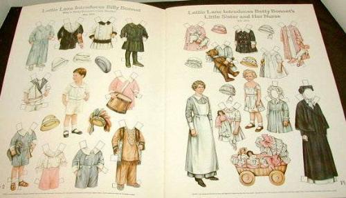 betty bonnet paper dolls