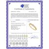 Image 2 : 0.10 CTW Diamond Wave Ring 10KT Yellow Gold - REF-10H5M
