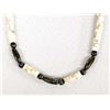Image 1 : Navajo Sterling and Shell Heishi Necklace