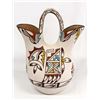 Image 3 : Vintage Native American Jemez Pottery Wedding Vase