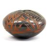 Image 2 : Mata Ortiz Polychrome Seed Jar by Cruz Villa
