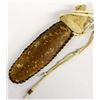 Image 2 : Native American Leather and Beaver Tail Pouch