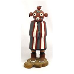 Hopi Mudhead Kachina by Fermin Torivio