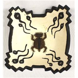 1993 Zuni Pottery Kiva Prayer Bowl by Sanchez