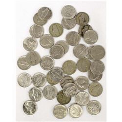Roll of Mixed Date Jefferson Nickels