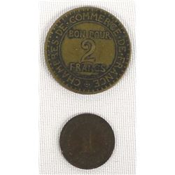 2 Antique Coins