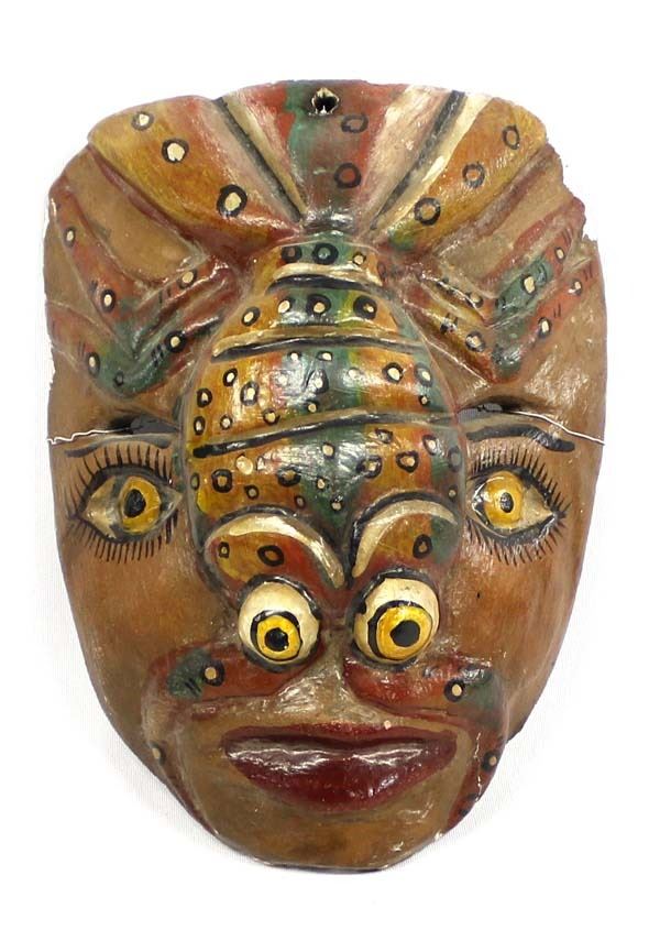 Mexican Hand Carved Wood Lobster Mask