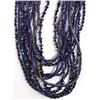 Image 1 : Multi-Strand Plains Indian Beaded Glass Necklace