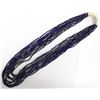 Image 2 : Multi-Strand Plains Indian Beaded Glass Necklace