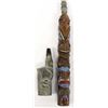Image 2 : Northwest Coast Carved Stone and Wood Pipe