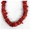 Image 1 : Branch Stacked Coral Choker Necklace