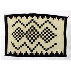 Native American Navajo Wool Textile Rug