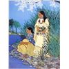 Image 1 : Framed Cherokee Creek Print by Virginia Stroud