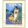 Image 2 : Framed Cherokee Creek Print by Virginia Stroud