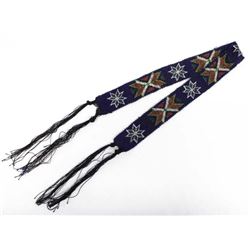 Native American Plains Indian Beaded Hatband