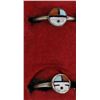 Image 2 : 11 Zuni Sterling Inlay Sun Face Rings
