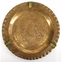 Vintage Mexican Copper Tray