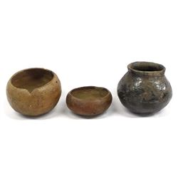 3 Prehistoric Casas Grandes Pottery Bowls