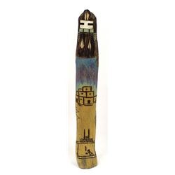 Hopi Shalako Long Hair Kachina by Huma