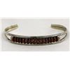 Image 1 : Zuni Sterling Needlepoint Coral Bracelet, Johnson