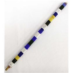 Early Plains Indian Beaded Staff