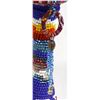 Image 2 : Hand Beaded Metal Vase by Kathy Kills Thunder