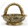 Image 2 : Beautiful Chinese Gold Gilt Porcelain Bowl