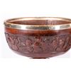 Image 4 : A commemorative mug and a carved bowl.