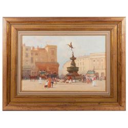 19th century watercolor, London.
