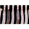 Image 3 : Eight Garrard sterling dinner knives.