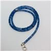 Image 3 : Silver Tanzanite(42ct) Necklace (~weight 8.778g), Insurance Value $2375 (Estimated Selling Price fro