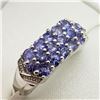 Image 2 : Silver Tanzanite(1.1ct) Ring (~Size 7) (~weight 4.6g), Suggested Retail Value $500