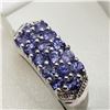 Image 3 : Silver Tanzanite(1.1ct) Ring (~Size 7) (~weight 4.6g), Suggested Retail Value $500