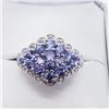 Image 1 : Silver Tanzanite(1.5ct) Ring (~Size 7) (~weight 4g), Suggested Retail Value $600