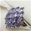 Image 3 : Silver Tanzanite(1.9ct) Ring (~Size 7) (~weight 5.5g), Suggested Retail Value $600