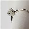 Image 2 : 10K White Gold Diamond (I1)(0.5ct) Ring (~Size 6) (~weight 1.45g), Made in Canada, Insurance Value $