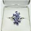 Image 2 : Silver Tanzanite(2ct) Ring, Suggested Retail Value $300 (Estimated Selling Price from $45 to $90)