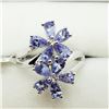 Image 3 : Silver Tanzanite(2ct) Ring, Suggested Retail Value $300 (Estimated Selling Price from $45 to $90)