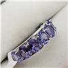 Image 2 : Silver Tanzanite(2.2ct) Ring (~Size 7) (~weight 3.8g), Suggested Retail Value $400 (Estimated Sellin