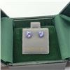 Image 2 : 14K Yellow Gold Tanzanite Stud(1.5ct) Earrings, Made in Canada, Suggested Retail Value $440 (Estimat