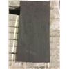 Image 3 : Case of REFIN Italian Porcelain Floor Tile Dark Charcoal 12"x24" (10.9 sq ft / bx)