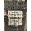 Image 2 : Welded Stucco Wire 1 1/2" x 1 1/2" 17 Gauge Galvanized 54" x 100' (50 sq yards)